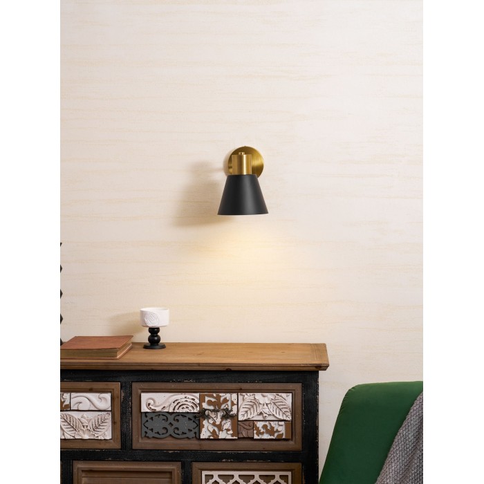 Verstelbare wandlamp met arm HL2926