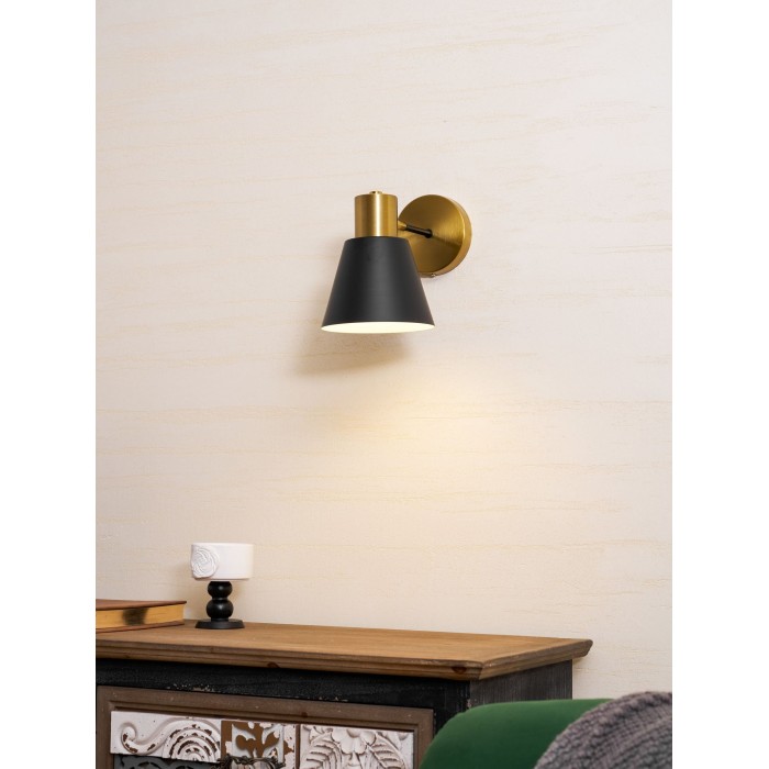 Verstelbare wandlamp met arm HL2926