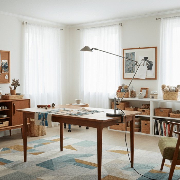 Verstelbare zwarte bureaulamp HL2925