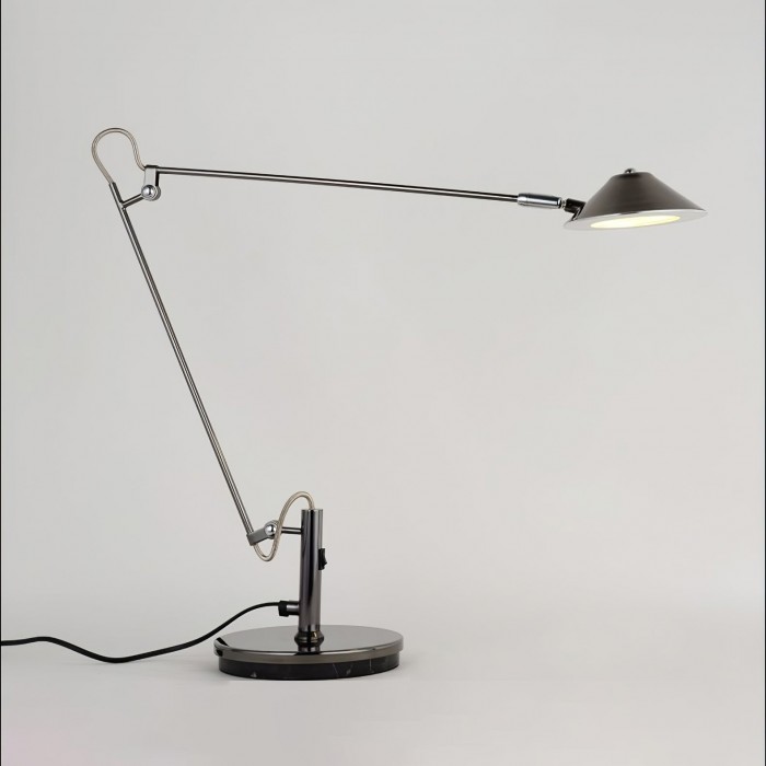 Verstelbare zwarte bureaulamp HL2925