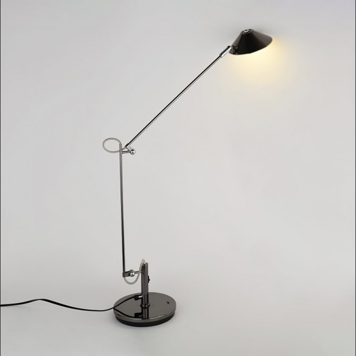 Verstelbare zwarte bureaulamp HL2925