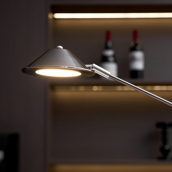 Verstelbare zwarte bureaulamp HL2925