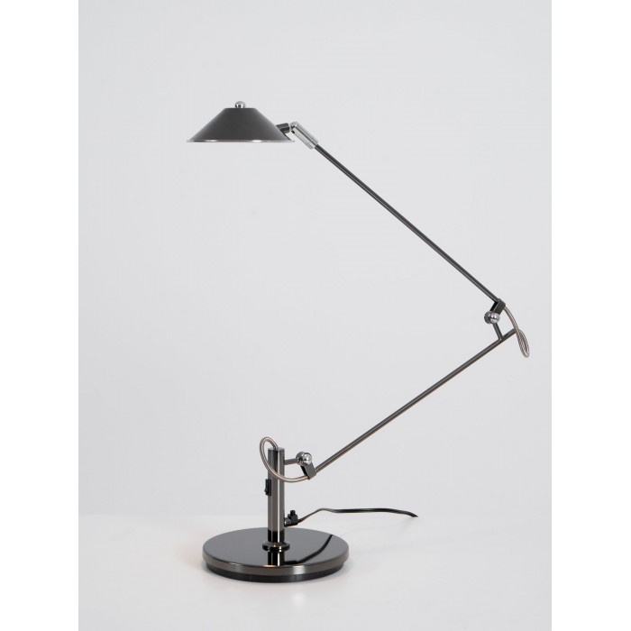 Verstelbare zwarte bureaulamp HL2925