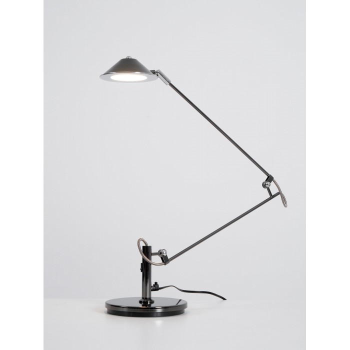 Verstelbare zwarte bureaulamp HL2925