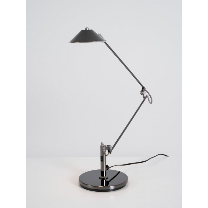 Verstelbare zwarte bureaulamp HL2925