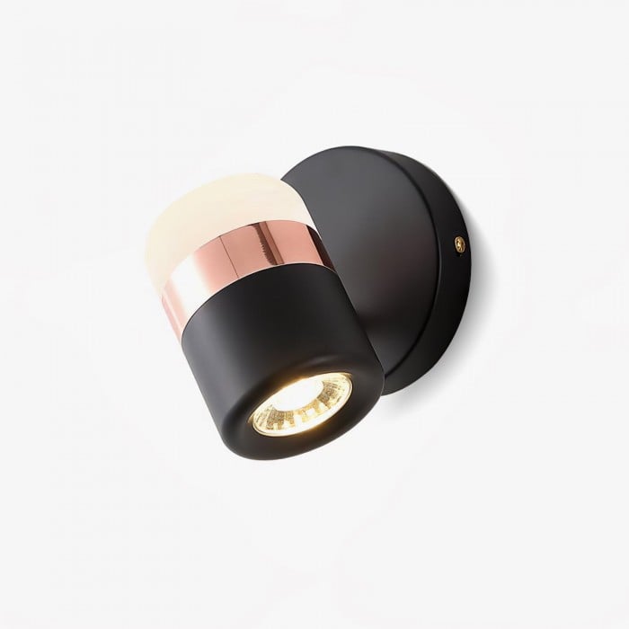 Verstelbare glazen wandlamp HL2931