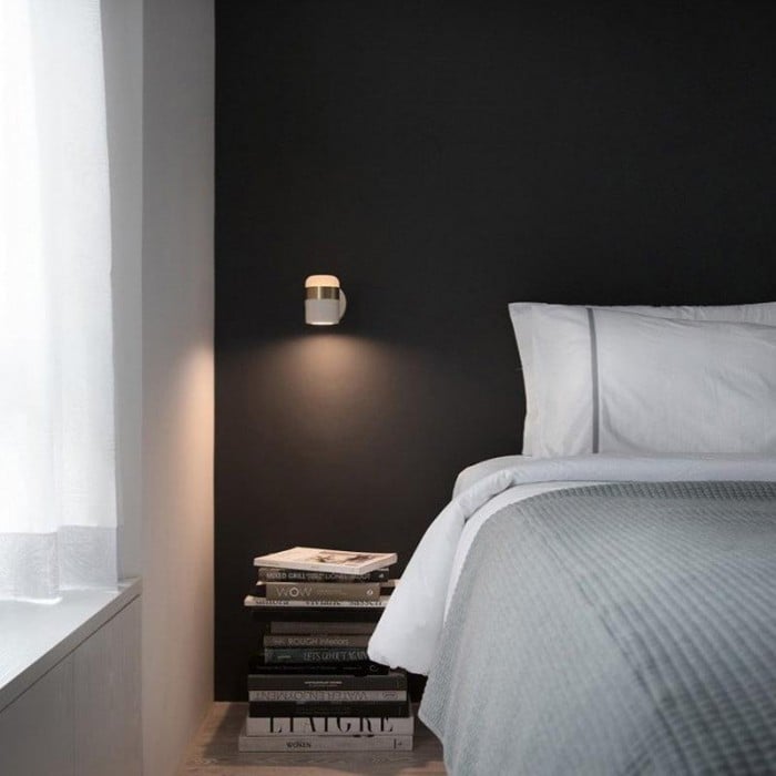 Verstelbare glazen wandlamp HL2931