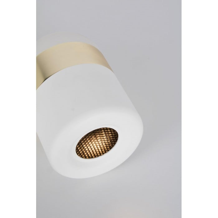 Verstelbare glazen wandlamp HL2931