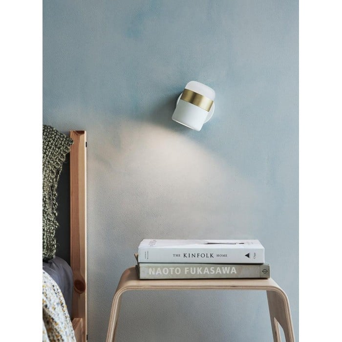 Verstelbare glazen wandlamp HL2931