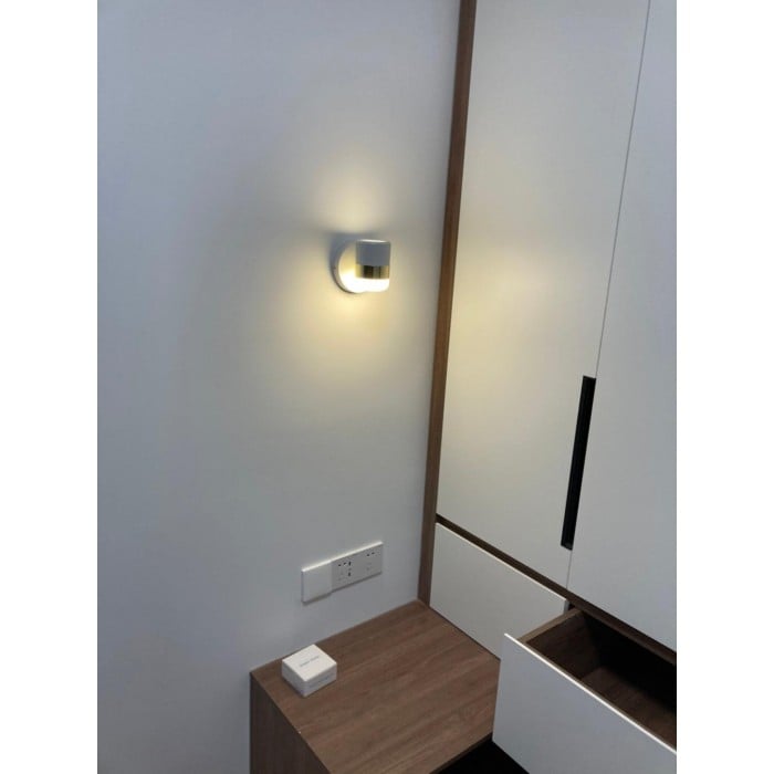 Verstelbare glazen wandlamp HL2931