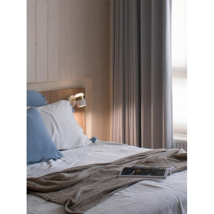 Verstelbare glazen wandlamp HL2931