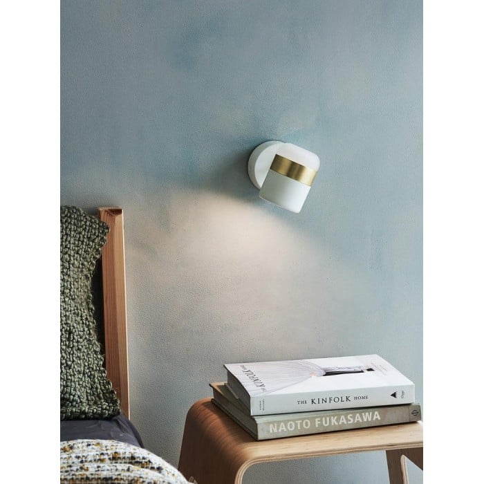 Verstelbare glazen wandlamp HL2931