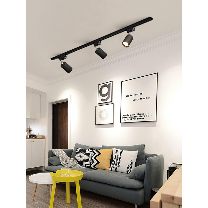 Verstelbare spotlamp met railsysteem voor plafondmontage HL2932
