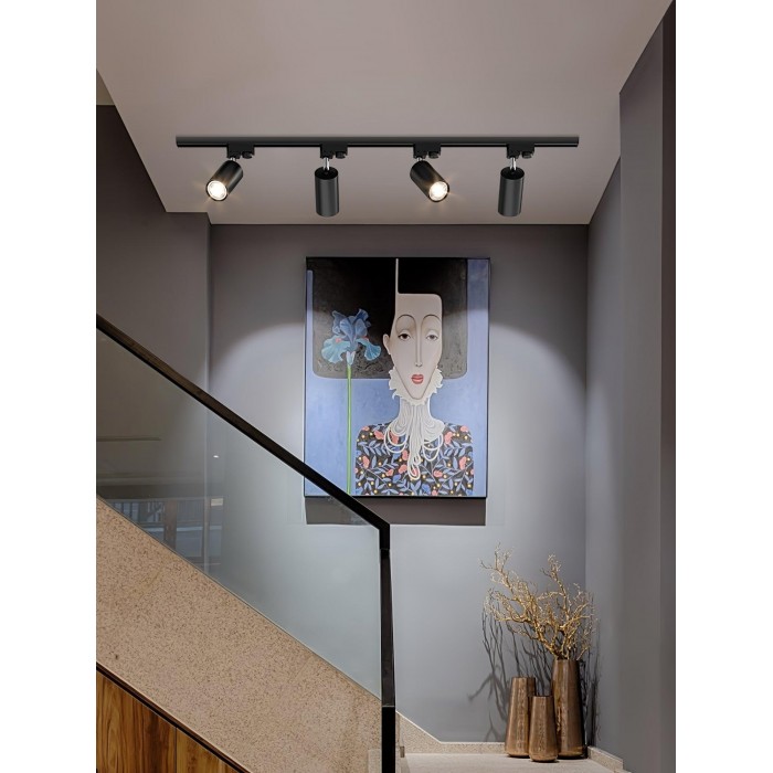 Verstelbare spotlamp met railsysteem voor plafondmontage HL2932