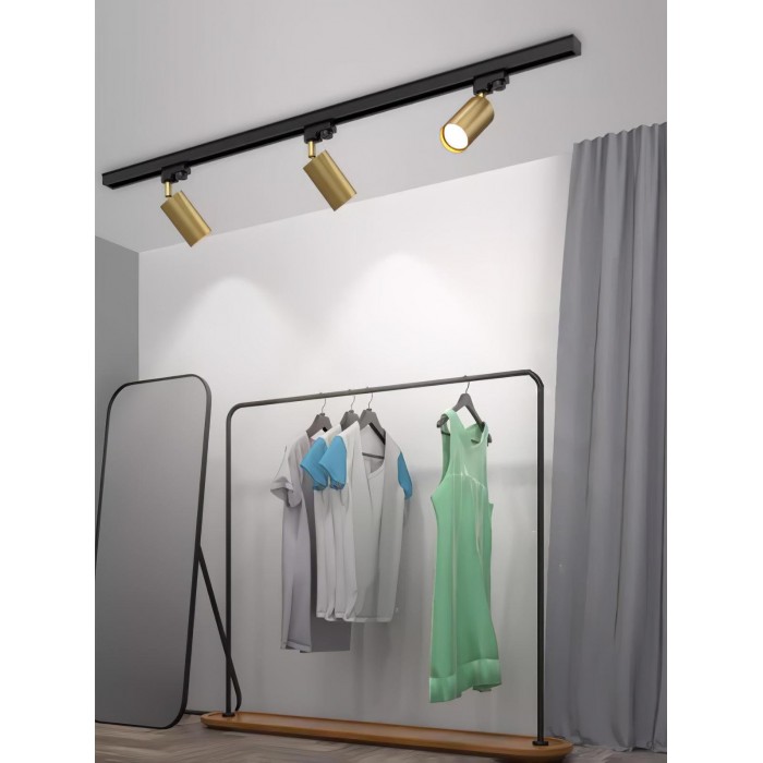 Verstelbare spotlamp met railsysteem voor plafondmontage HL2932