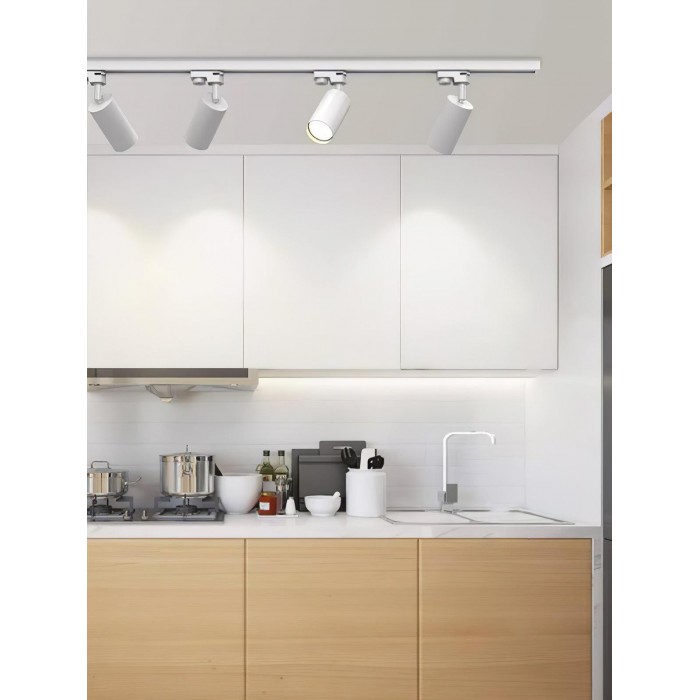 Verstelbare spotlamp met railsysteem voor plafondmontage HL2932