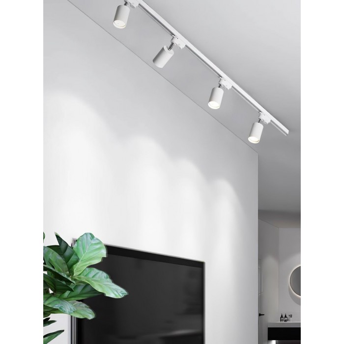 Verstelbare spotlamp met railsysteem voor plafondmontage HL2932