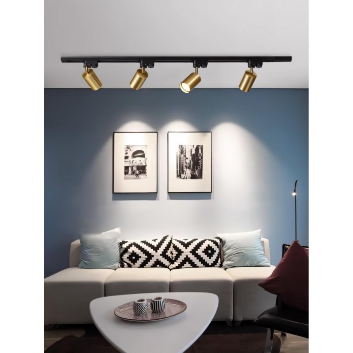 Verstelbare spotlamp met railsysteem voor plafondmontage HL2932