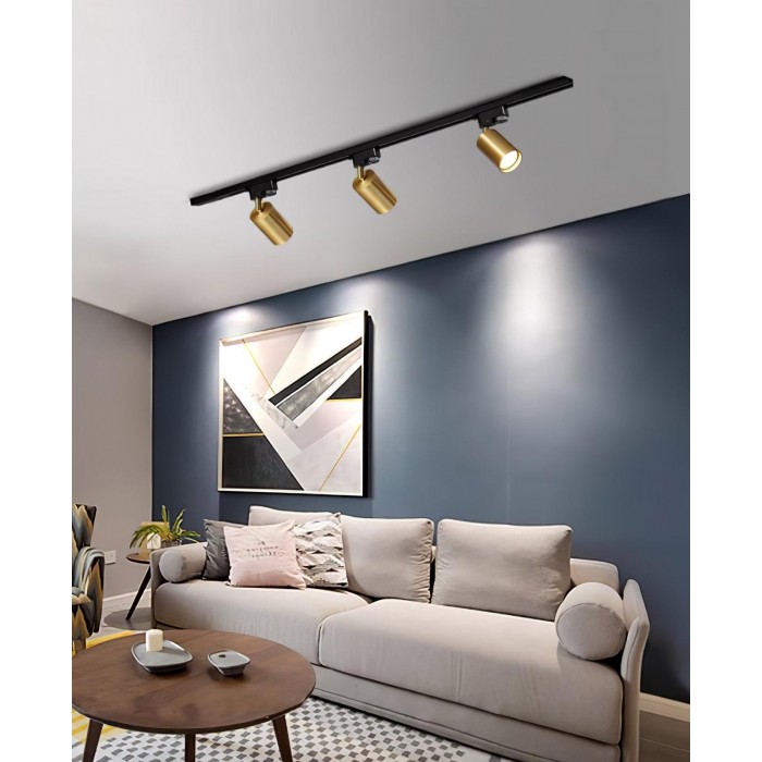 Verstelbare spotlamp met railsysteem voor plafondmontage HL2932