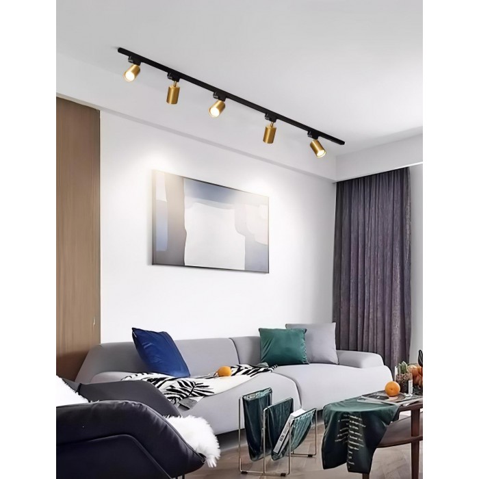 Verstelbare spotlamp met railsysteem voor plafondmontage HL2932