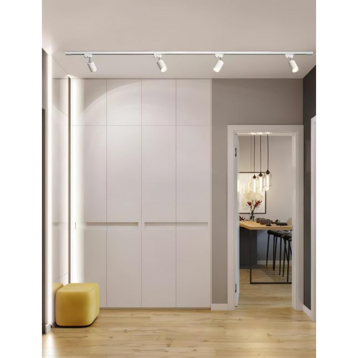 Verstelbare spotlamp met railsysteem voor plafondmontage HL2932