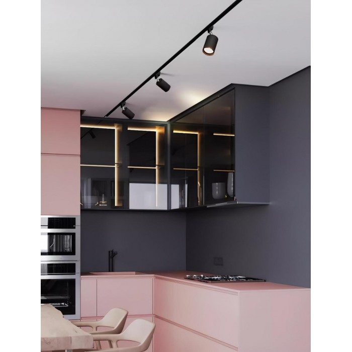 Verstelbare spotlamp met railsysteem voor plafondmontage HL2932