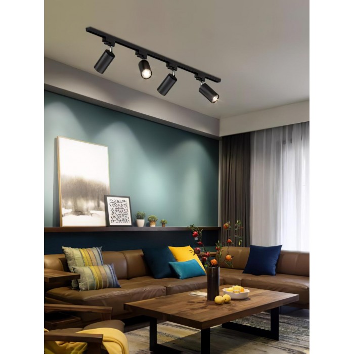 Verstelbare spotlamp met railsysteem voor plafondmontage HL2932