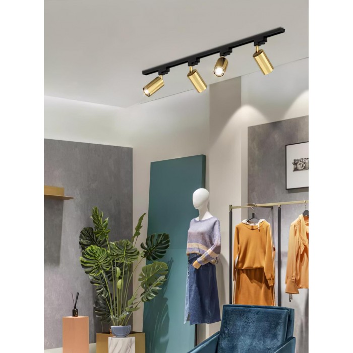 Verstelbare spotlamp met railsysteem voor plafondmontage HL2932