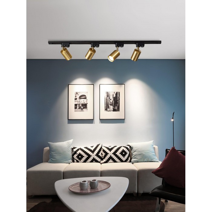 Verstelbare spotlamp met railsysteem voor plafondmontage HL2932