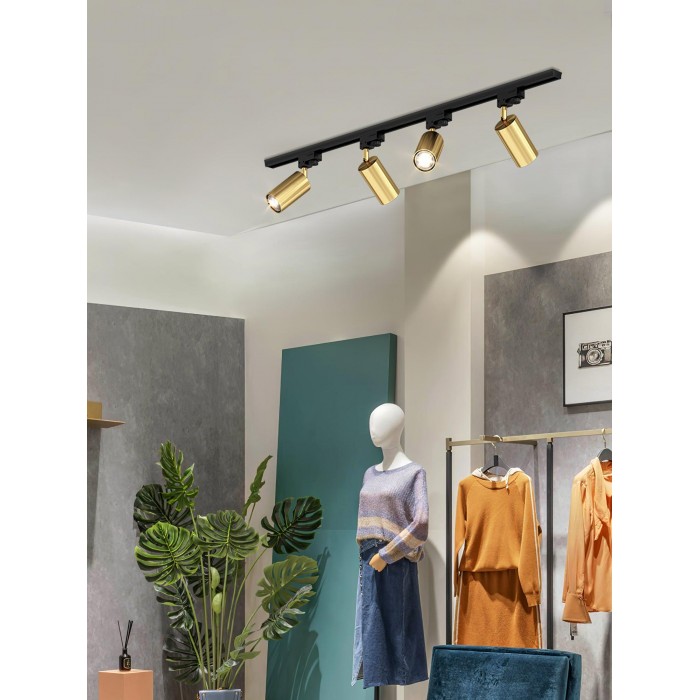 Verstelbare spotlamp met railsysteem voor plafondmontage HL2932