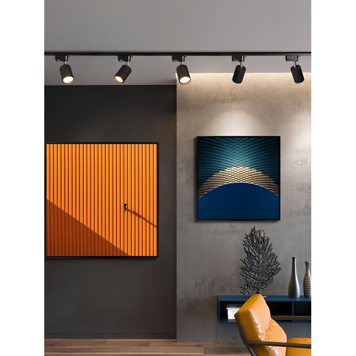 Verstelbare spotlamp met railsysteem voor plafondmontage HL2932