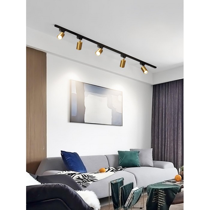 Verstelbare spotlamp met railsysteem voor plafondmontage HL2932