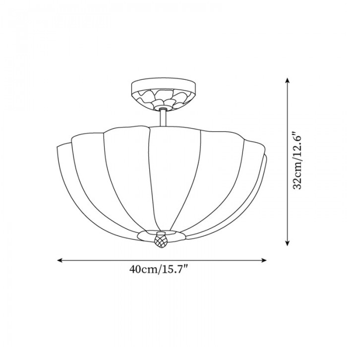Aerin plafondlamp HL2601
