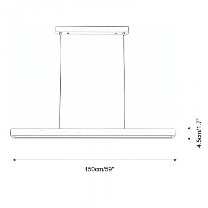 Aether Line kroonluchter HL2871