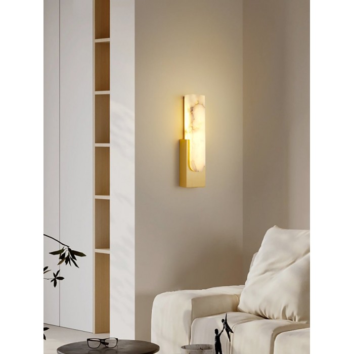Agatha alabaster wandlamp HL2948