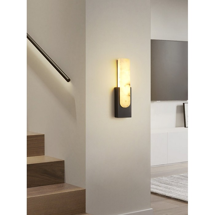 Agatha alabaster wandlamp HL2948