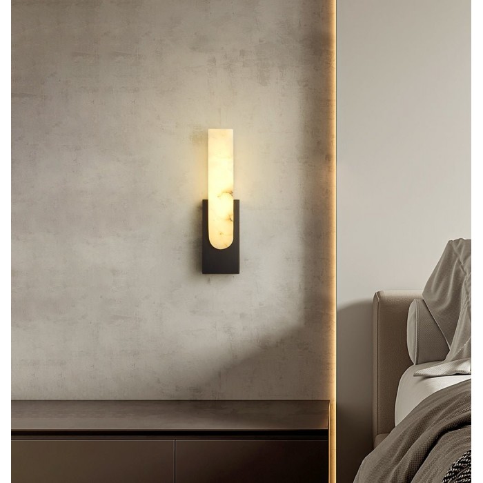 Agatha alabaster wandlamp HL2948