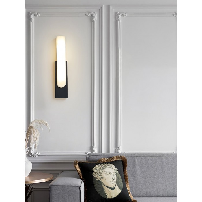 Agatha alabaster wandlamp HL2948