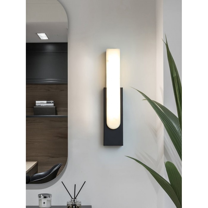 Agatha alabaster wandlamp HL2948