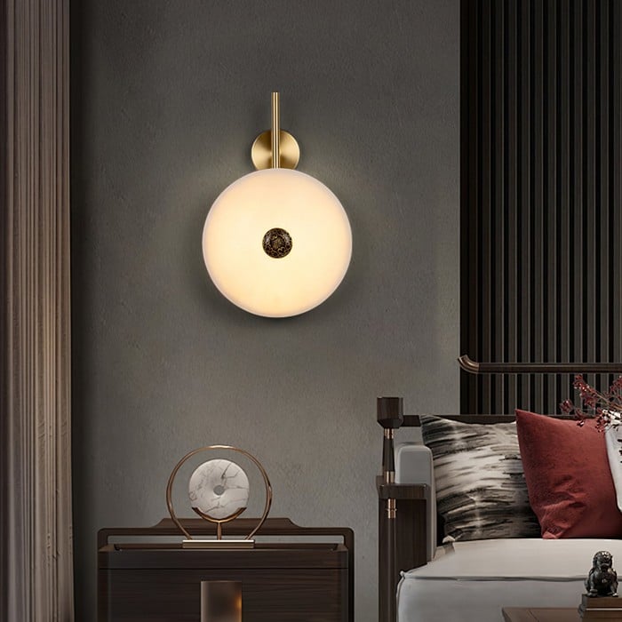 Alabaster Eclipse Wall Light HL2945