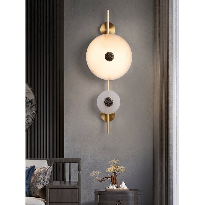 Alabaster Eclipse Wall Light HL2945