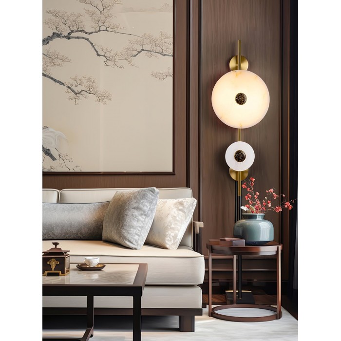 Alabaster Eclipse Wall Light HL2945