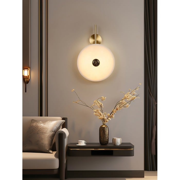 Alabaster Eclipse Wall Light HL2945