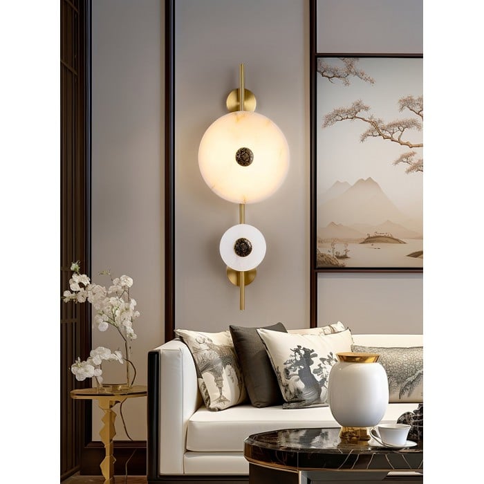 Alabaster Eclipse Wall Light HL2945