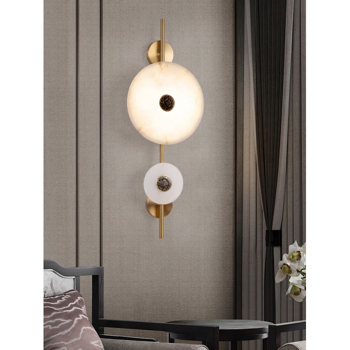Alabaster Eclipse Wall Light HL2945