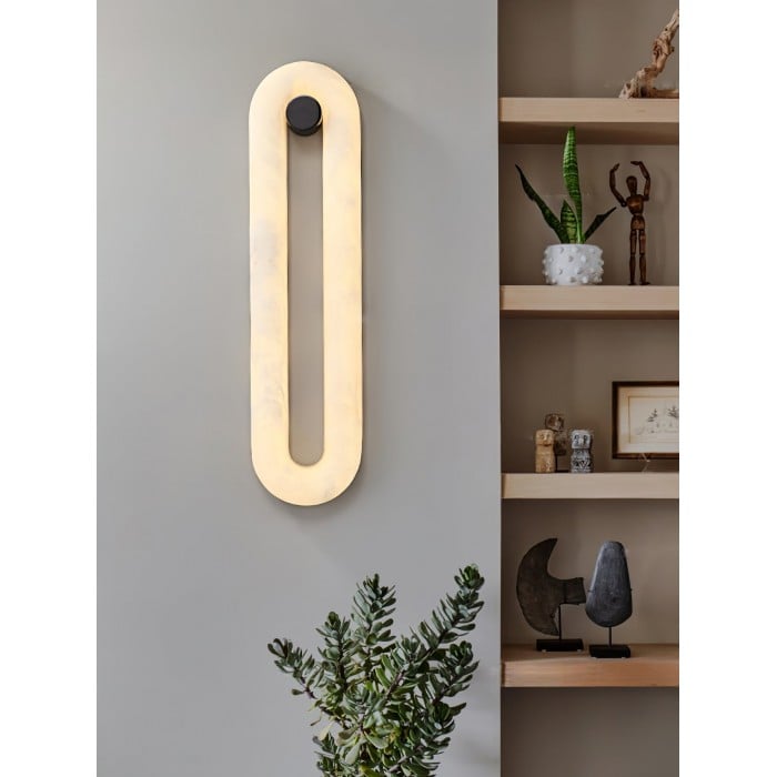 Alabaster Loop Wall Light HL2947