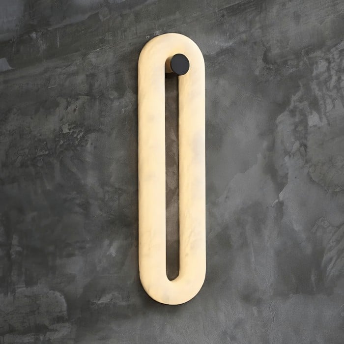Alabaster Loop Wall Light HL2947