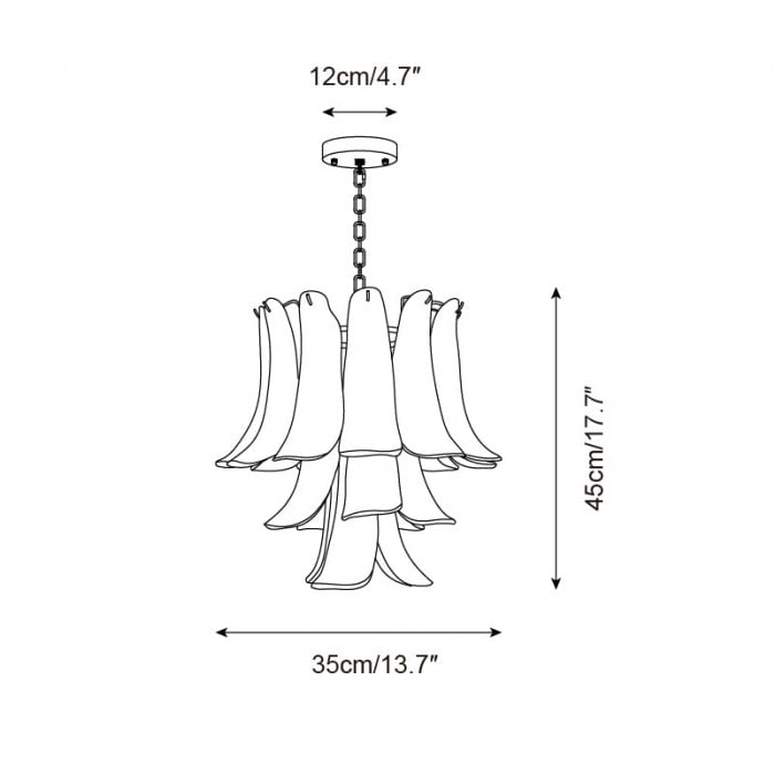 Alrinis kroonluchter HL2628