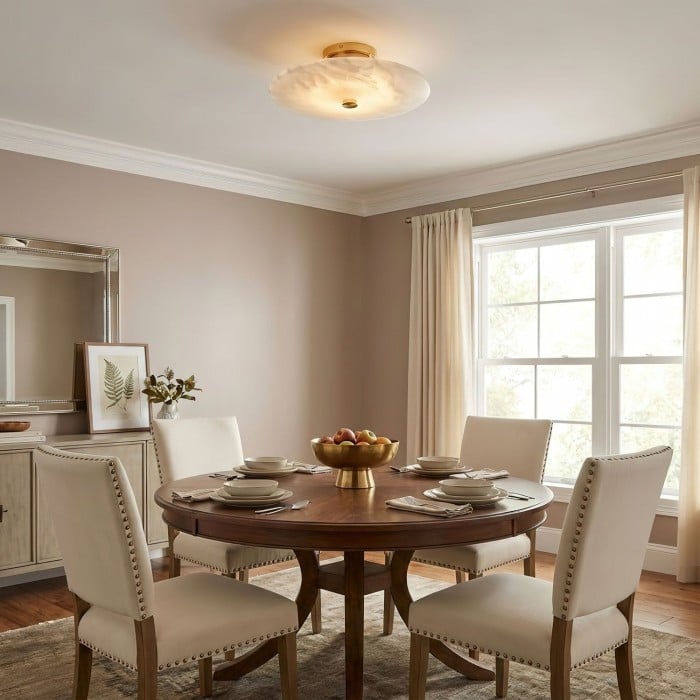 Ankeny alabaster plafondlamp HL2957