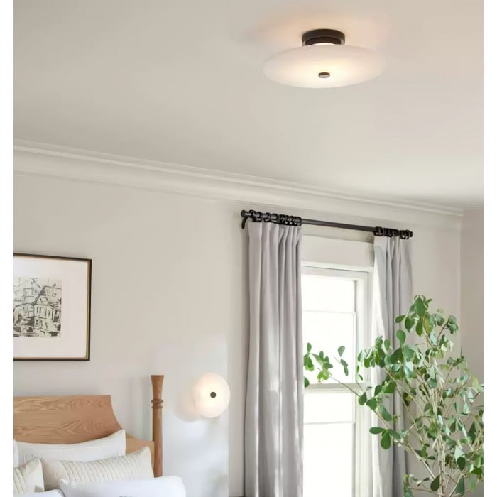 Ankeny alabaster plafondlamp HL2957